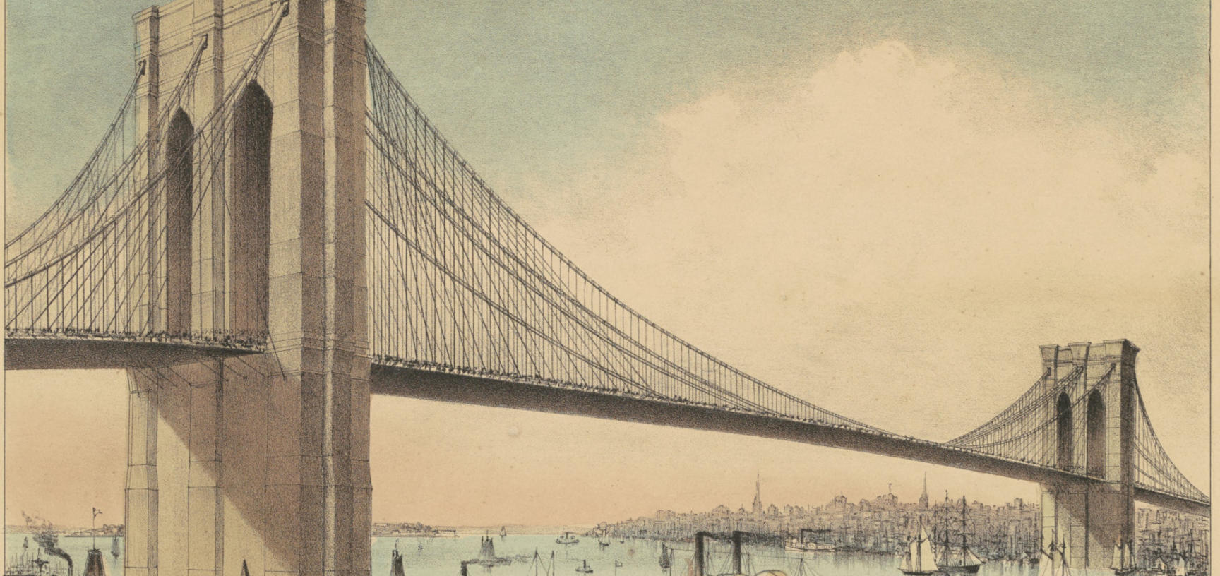 the great east river suspension bridge connecting the cities of new york and brooklyn 2015 19 770