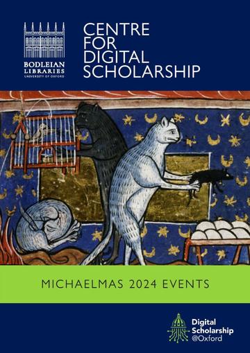 Front cover design for the Michaelmas Term programme